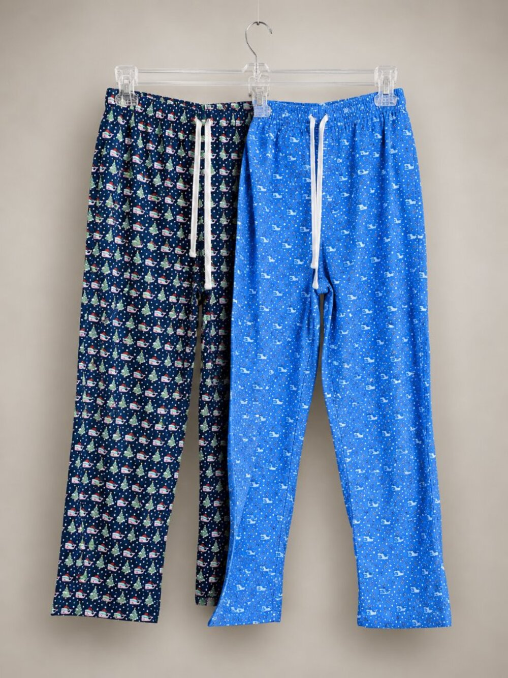 Vineyard Vines Holiday Pajama Pants Lot of 2 Whales Christmas Trees Small